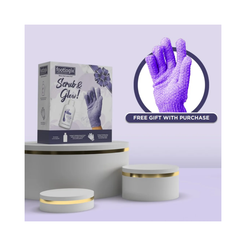 Footlogix Scrub and Glow Combo-The Ultimate Exfoliation Duo