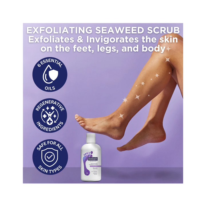 Footlogix Scrub and Glow Combo-The Ultimate Exfoliation Duo