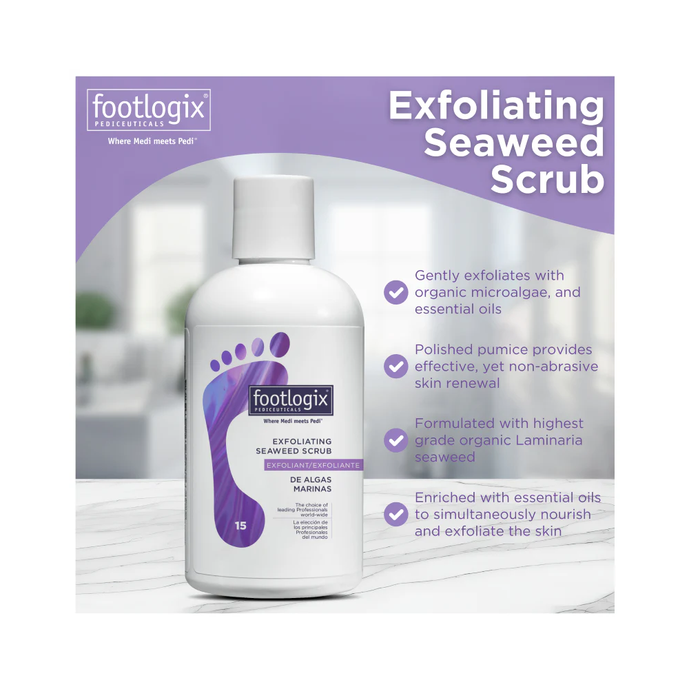 Footlogix Scrub and Glow Combo-The Ultimate Exfoliation Duo