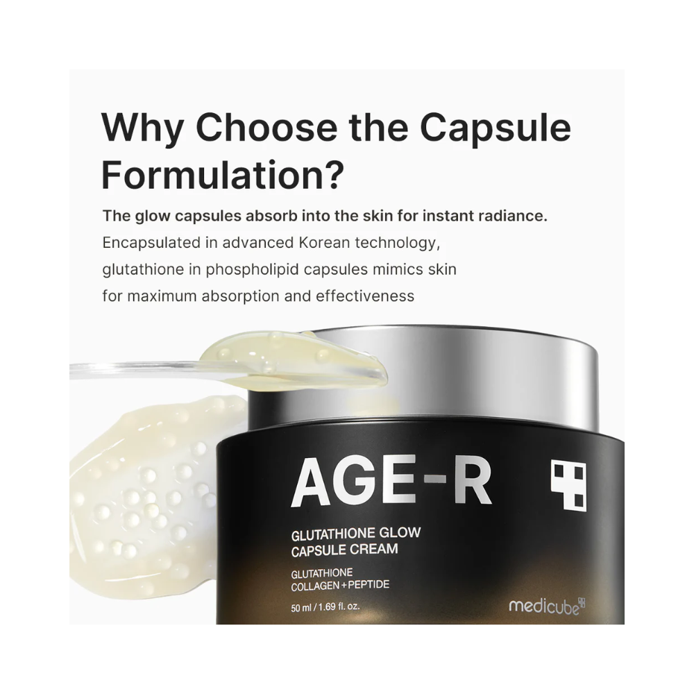 Medicube Age-R Glutathione Glow Capsule Cream, 50 ml