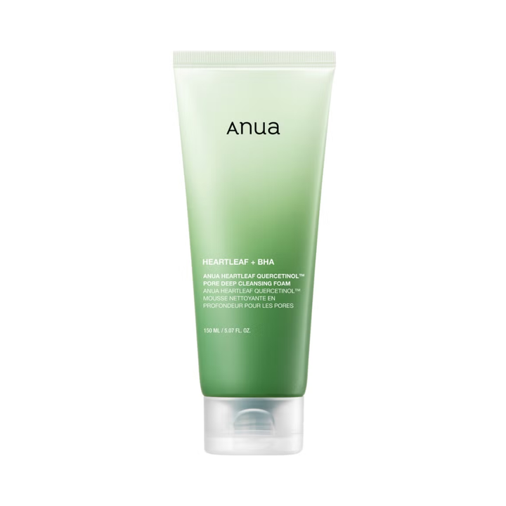 Anua Heartleaf Quercetinol™ Pore Deep Cleansing Foam, 150 ml