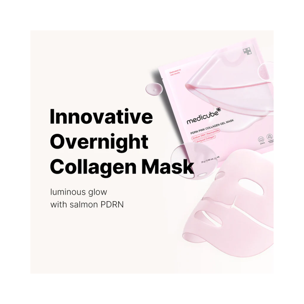 Medicube Salmon PDRN Pink Collagen Jelly Gel Mask, 28 g