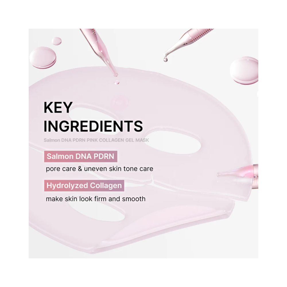 Medicube Salmon PDRN Pink Collagen Jelly Gel Mask, 28 g