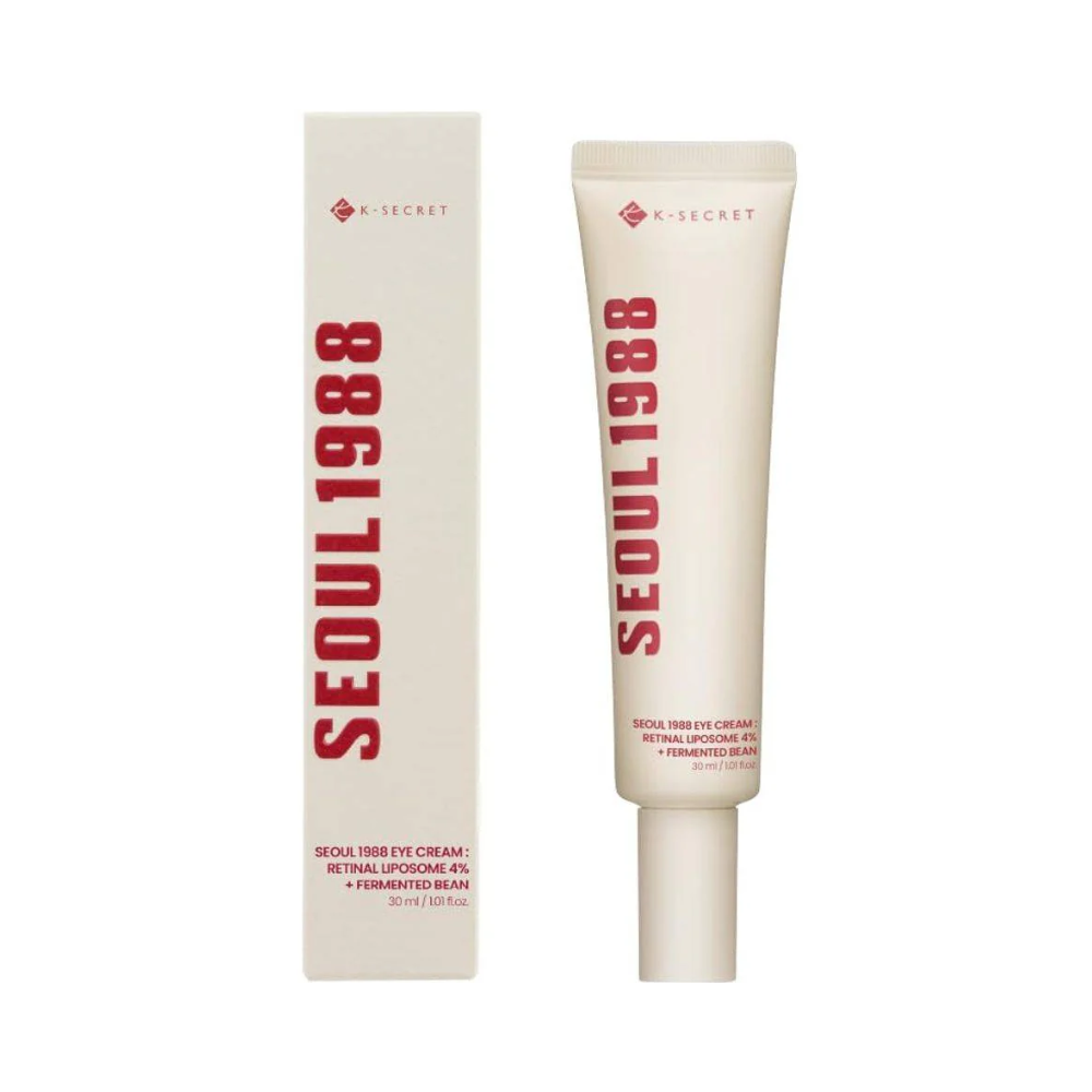 K-secret Seoul 1988 Eye Cream: Retinal Liposome 4% + Fermented Bean, 30ml
