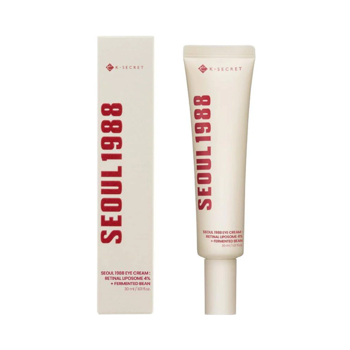 K-secret Seoul 1988 Eye Cream: Retinal Liposome 4% + Fermented Bean, 30ml
