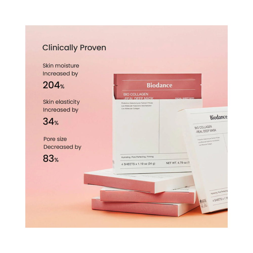 Biodance Bio Collagen Real Deep Mask Pack (4 pcs)