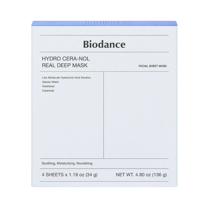 Biodance Hydro Cera-Nol Real Deep Mask (4 pcs)