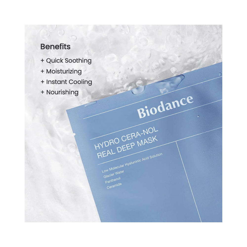 Biodance Hydro Cera-Nol Real Deep Mask (4 pcs)