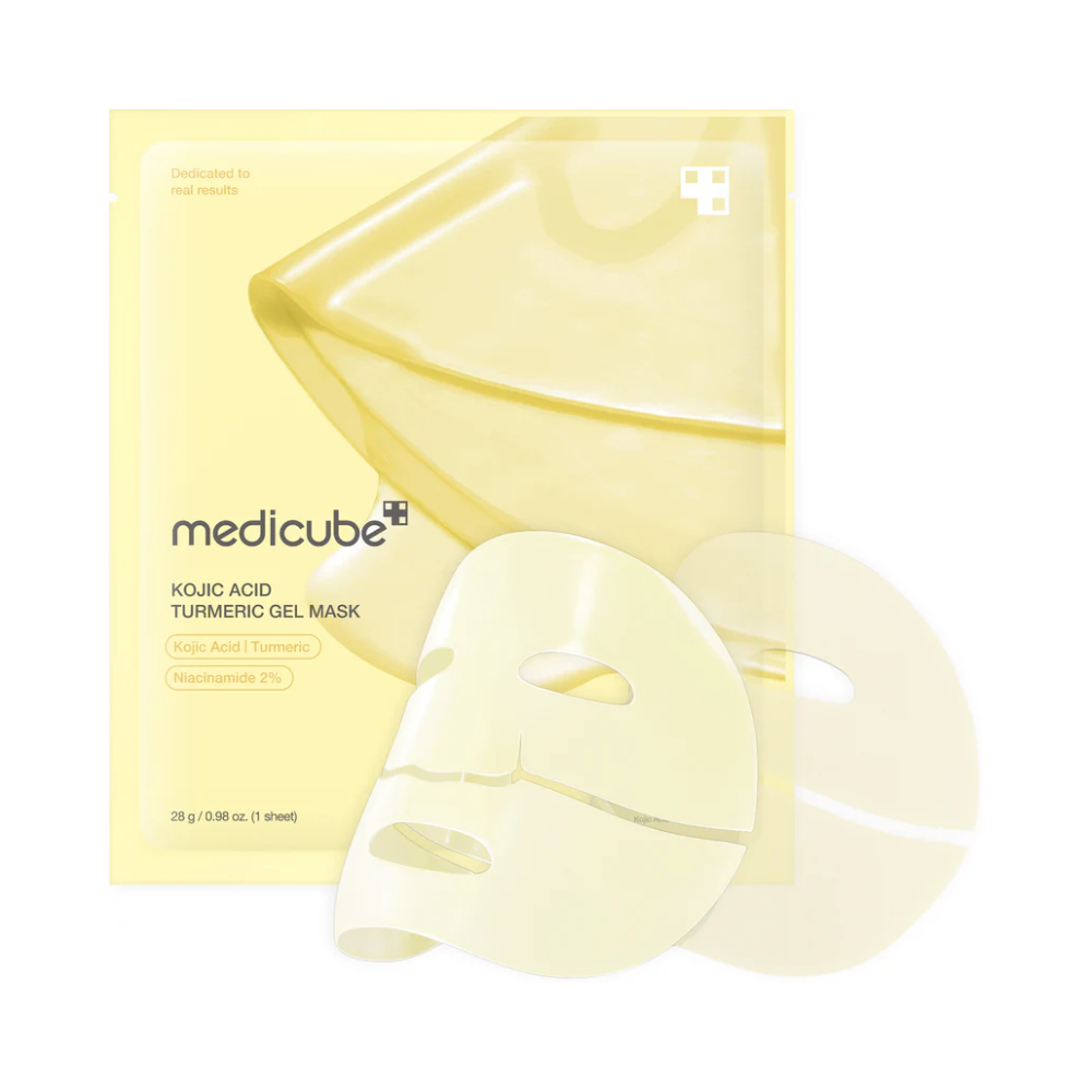 Medicube Kojic Acid Turmeric Brightening Gel Mask, 28 g