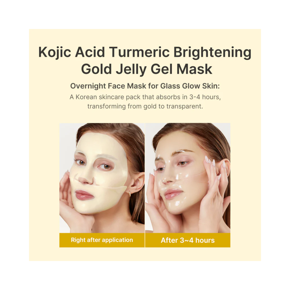 Medicube Kojic Acid Turmeric Brightening Gel Mask, 28 g