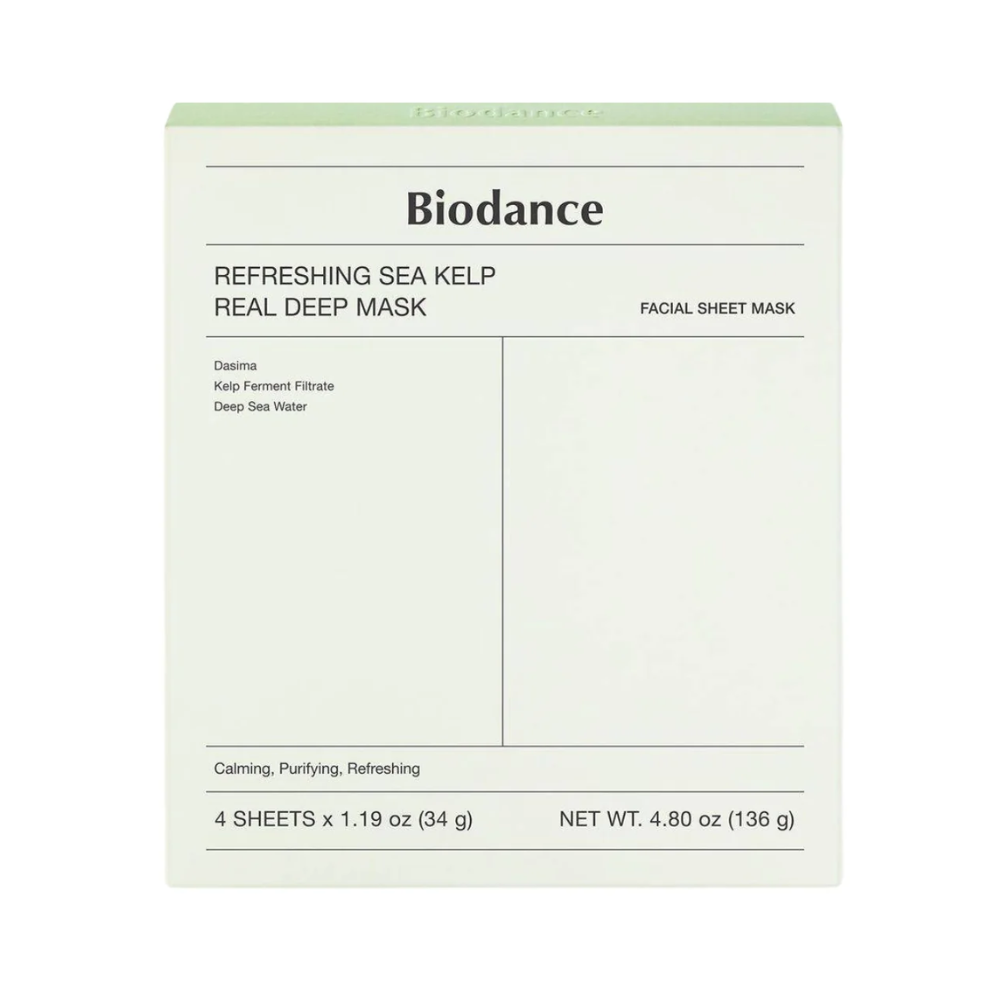 Biodance Refreshing Sea Kelp Real Deep Mask (4 pcs)