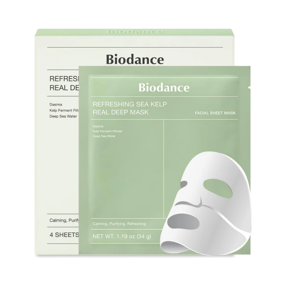 Biodance Refreshing Sea Kelp Real Deep Mask (4 pcs)