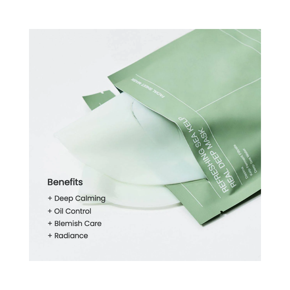 Biodance Refreshing Sea Kelp Real Deep Mask (4 pcs)