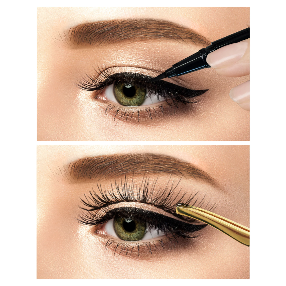 PinkyGoat Black Liner + Glue Lash Adhesive