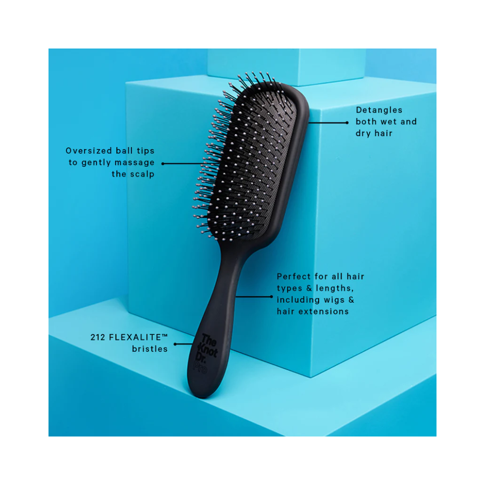 The Knot Dr. Black Pro Hairbrush