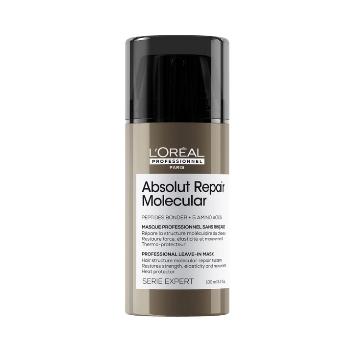 L'Oréal Absolut Repair Molecular Professional Leave-in Mask Deep Molecular Reparing Damaged Hair, 100ml