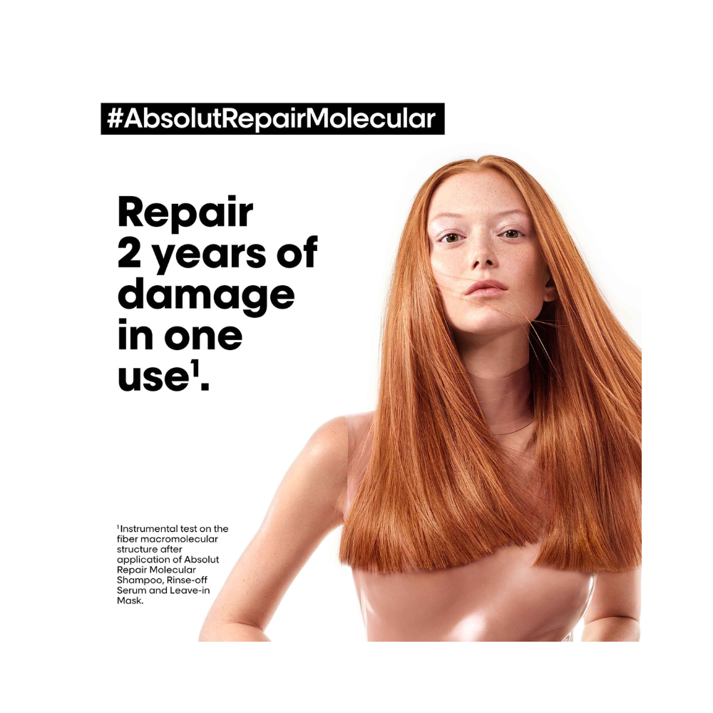 L'Oréal Absolut Repair Molecular Professional Leave-in Mask Deep Molecular Reparing Damaged Hair, 100ml