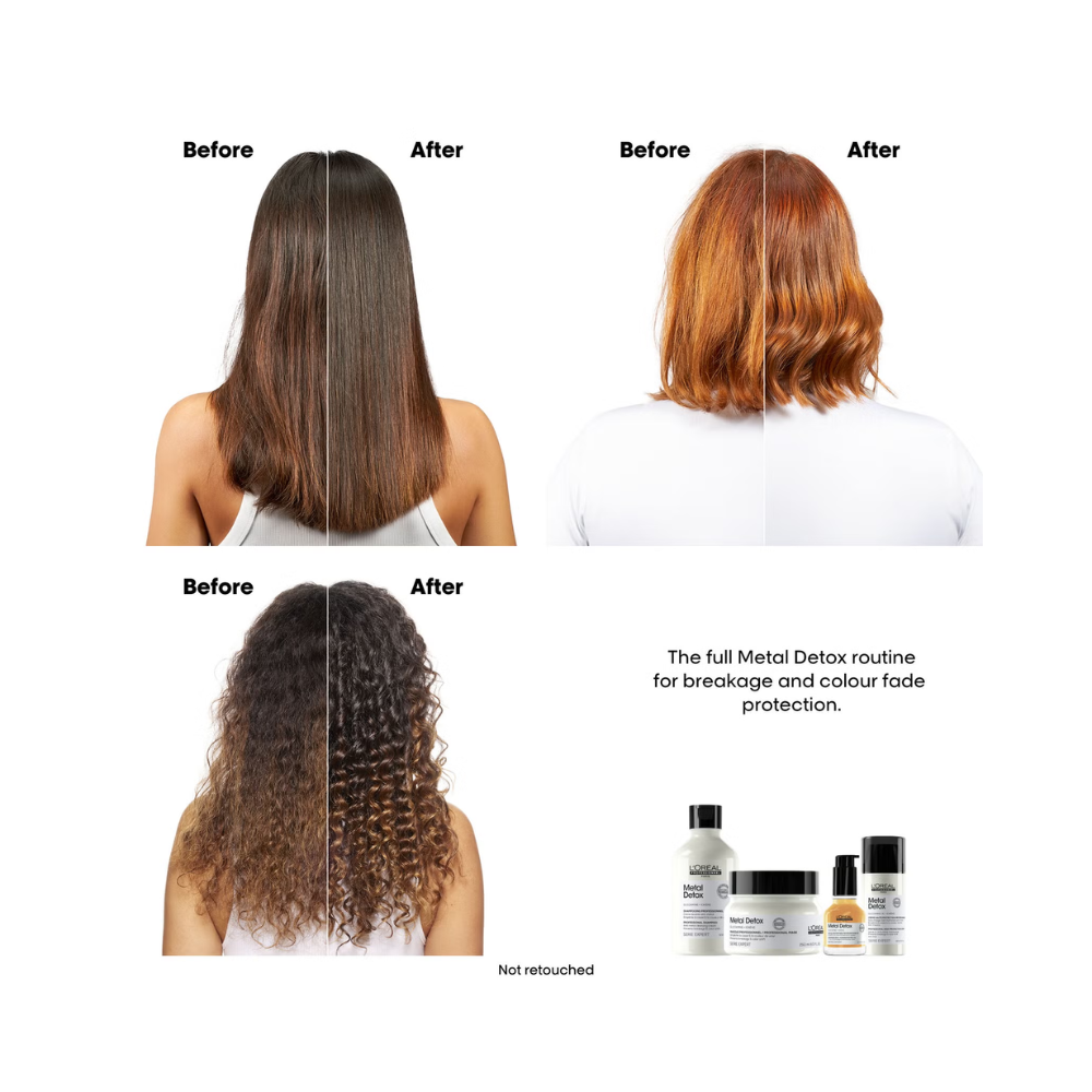 L'Oréal Metal Detox Professional Shampoo Anti-Metal Cleansing Cream, 300ml