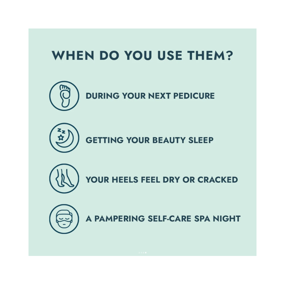 Voesh Moisturizing Heel Socks Pink